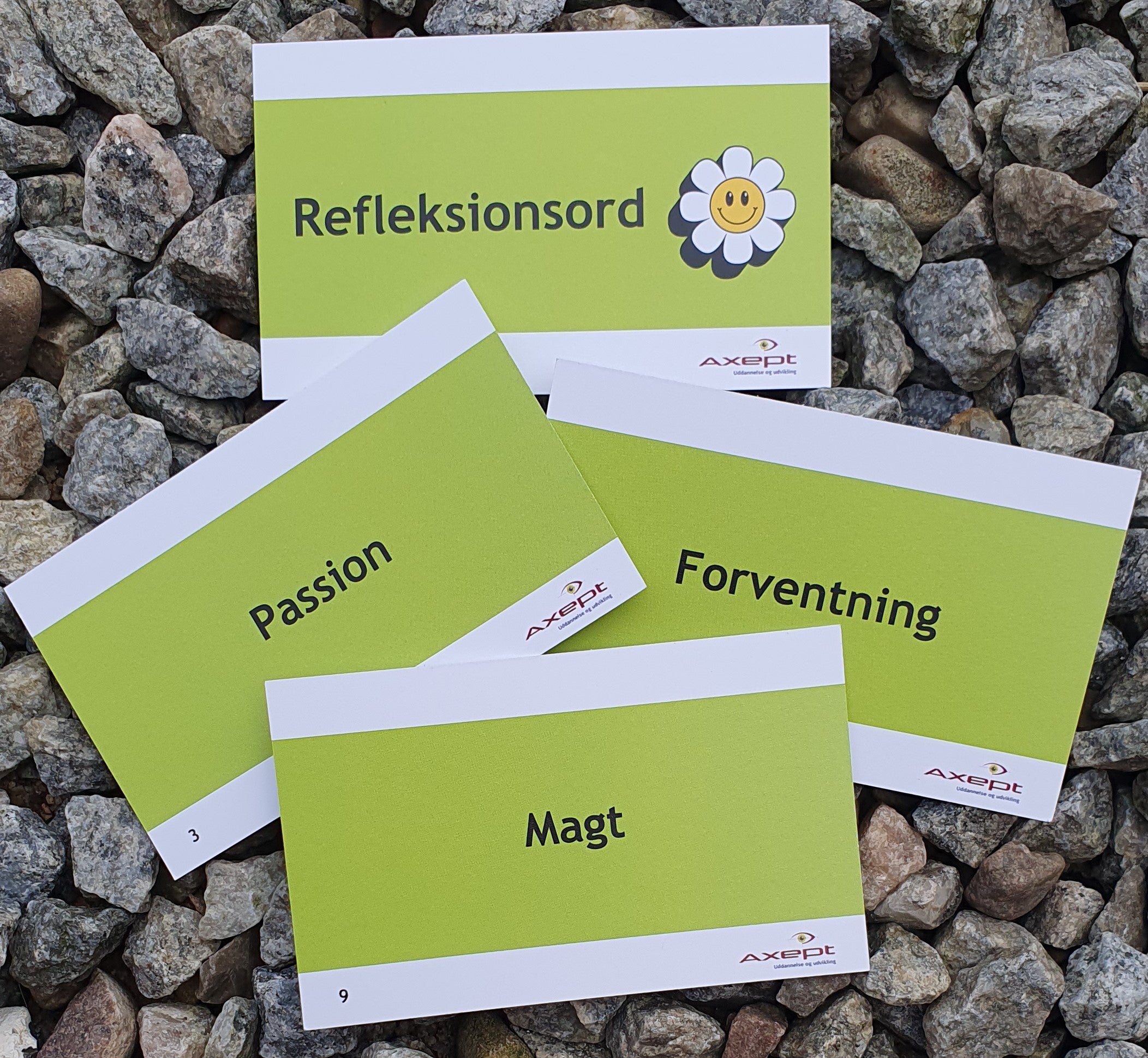 Refleksionsord - brug kortene til at sætte gang i dialogen og refleksionerne.