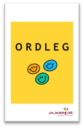 Ordlegskortene kan bruges som en festlig energizer.