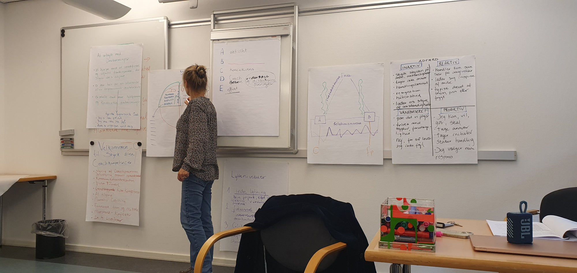 På Axepts coachuddannelse møder du underviser Rikke Moff Andersson.