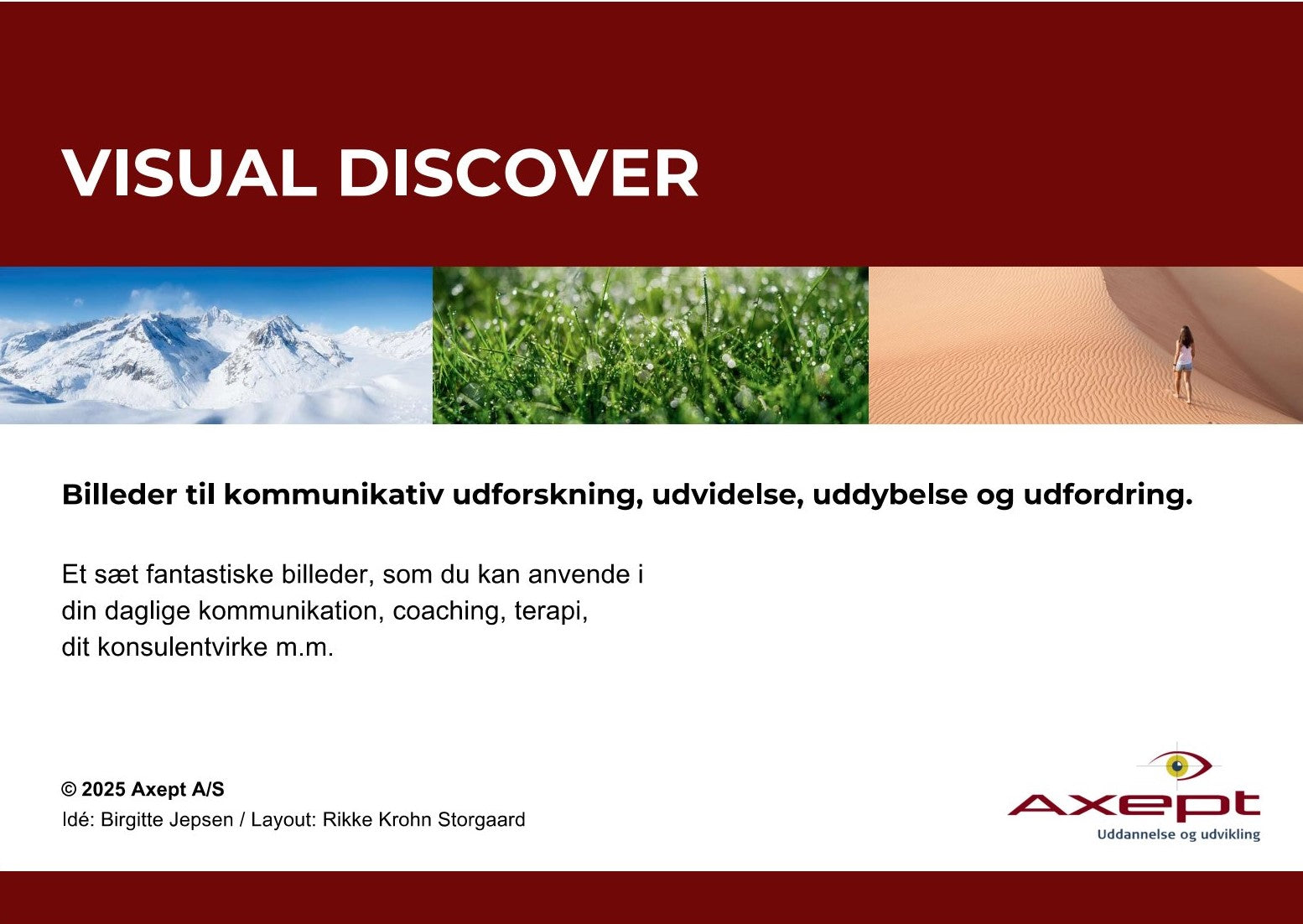 Visual discover billeder - forside