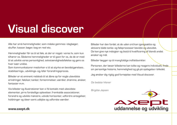 Visual discover billeder - NY opdateret udgave 2025
