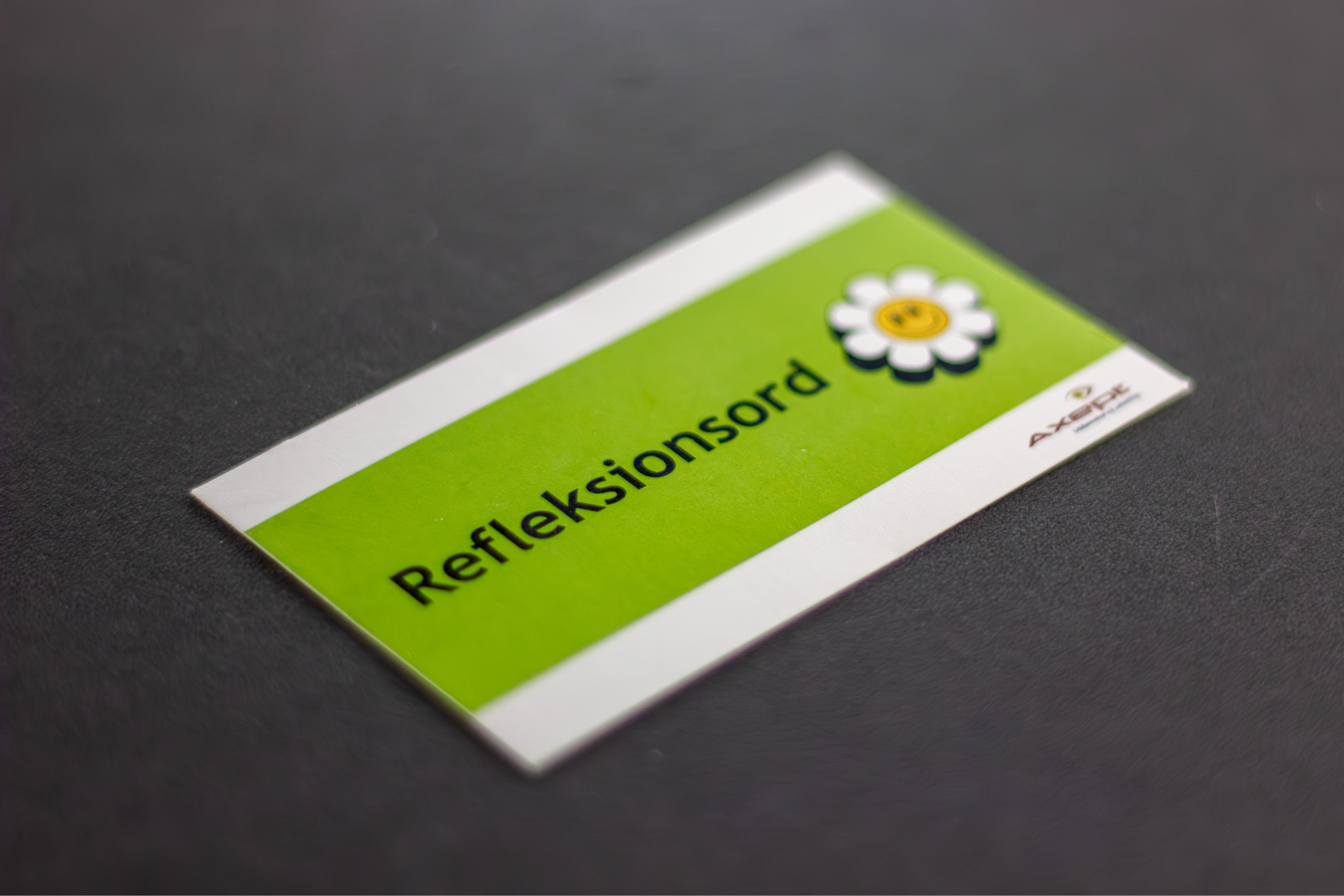 Refleksionsord - sæt m. 50 stk