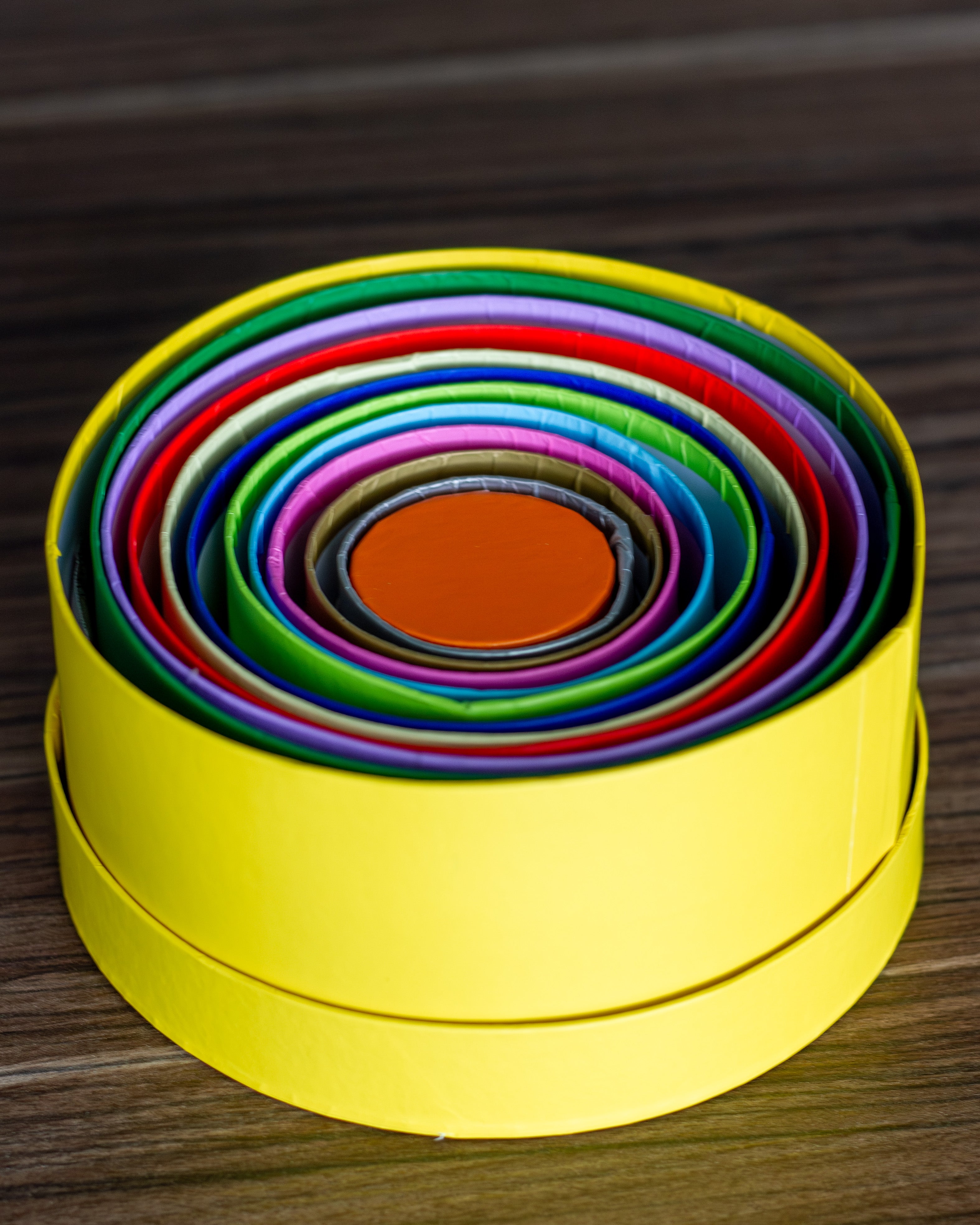 Runde æsker til coaching - et kreativt værktøj