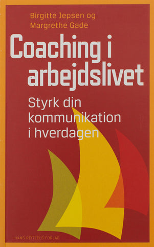 Bogen Coaching i arbejdslivet er skrevet af Birgitte Jepsen og Margrethe Gade. Birgitte, som er psykolog, coach og stresscoach,  stiftede Axept i 1995 og blandt de første herhjemme til at lave en coachuddannelse.  Uddannelsen er stadig et af vore flagskabe, fordi den har så mange kvaliteter.